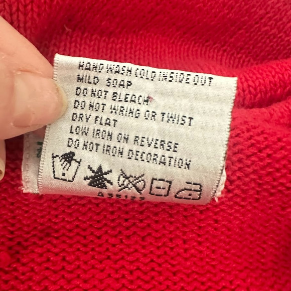 The Quacker Factory Reindeer 2X Red Christmas Cardigan Sweater Full Zip Novelty - Picture 8 of 10